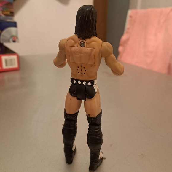 2012 WWE Mattel CM Punk Flex Force Wrestling Figure Black White - Picture 4 of 4